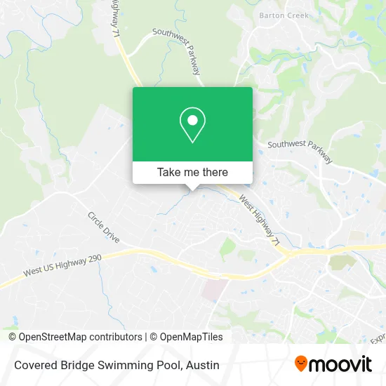 Covered Bridge Swimming Pool map