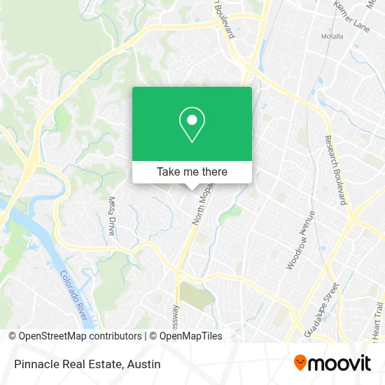 Pinnacle Real Estate map