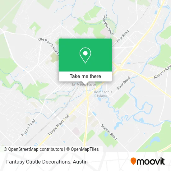 Fantasy Castle Decorations map