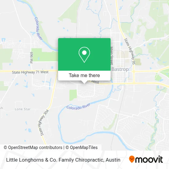 Little Longhorns & Co. Family Chiropractic map