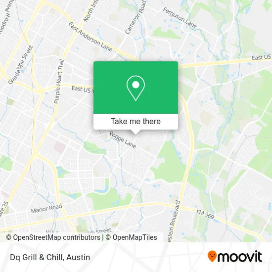Dq Grill & Chill map