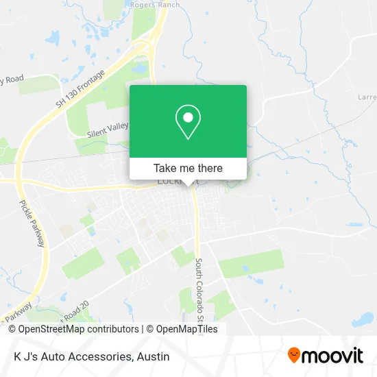 K J's Auto Accessories map