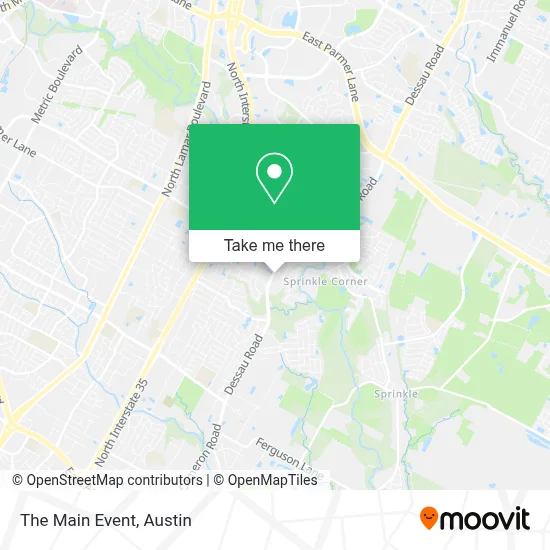 The Main Event map