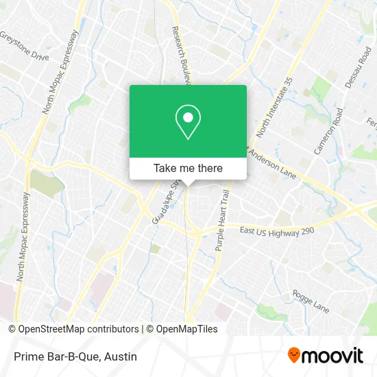 Prime Bar-B-Que map
