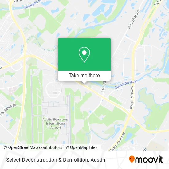 Select Deconstruction & Demolition map