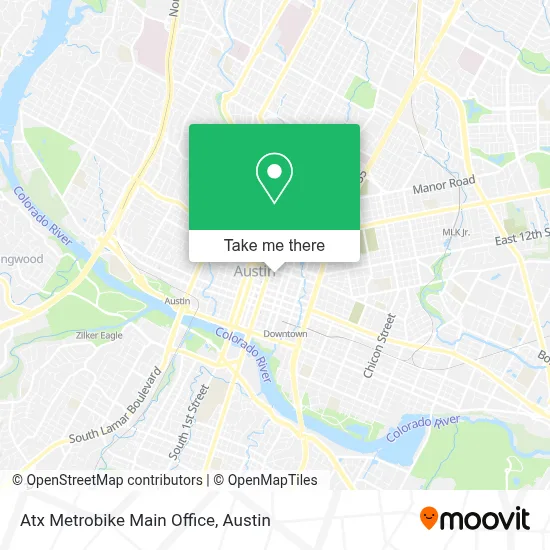Atx Metrobike Main Office map