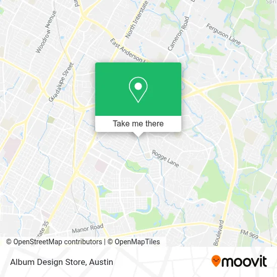 Album Design Store map