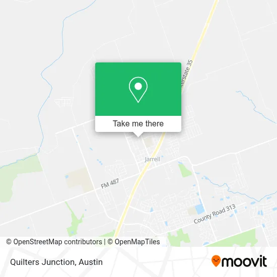 Quilters Junction map