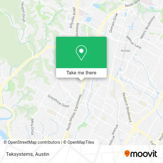 Teksystems map