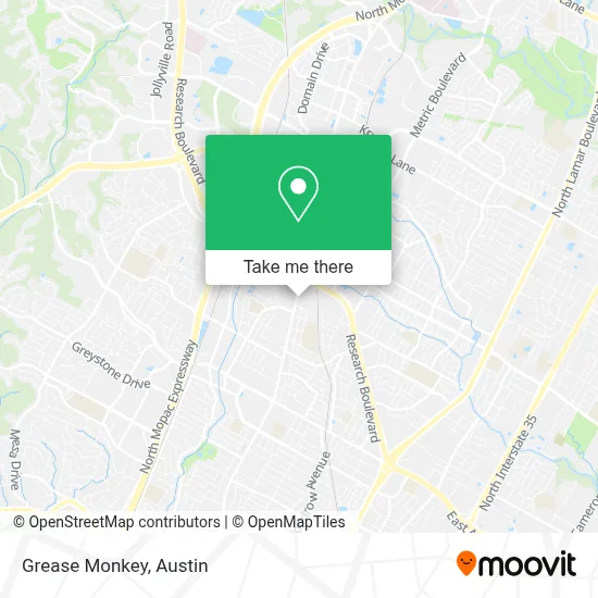 Grease Monkey map