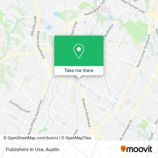 Publishers In Usa map