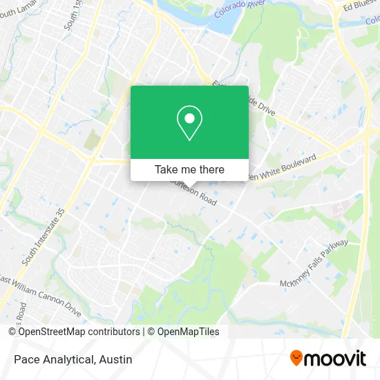 Pace Analytical map