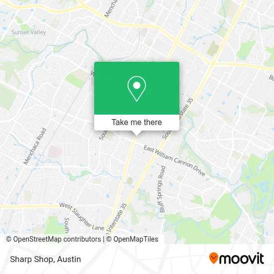 Sharp Shop map