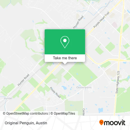 Original Penguin map