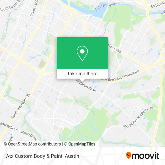 Atx Custom Body & Paint map