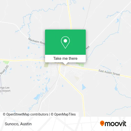 Sunoco map