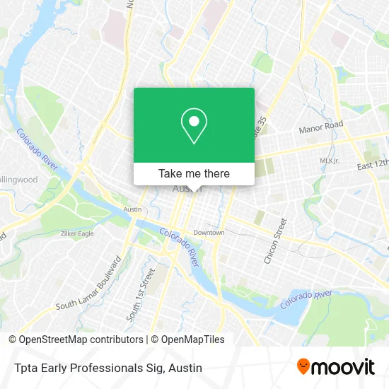 Tpta Early Professionals Sig map