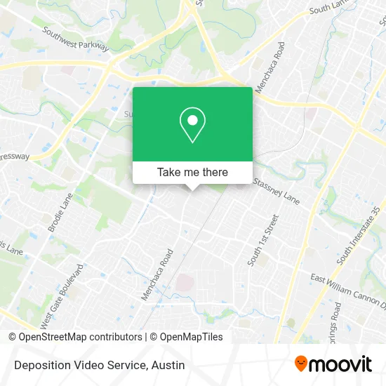 Deposition Video Service map