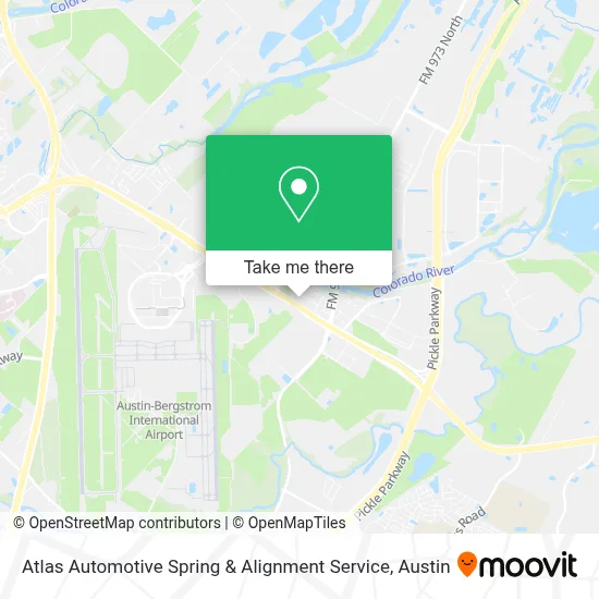 Atlas Automotive Spring & Alignment Service map