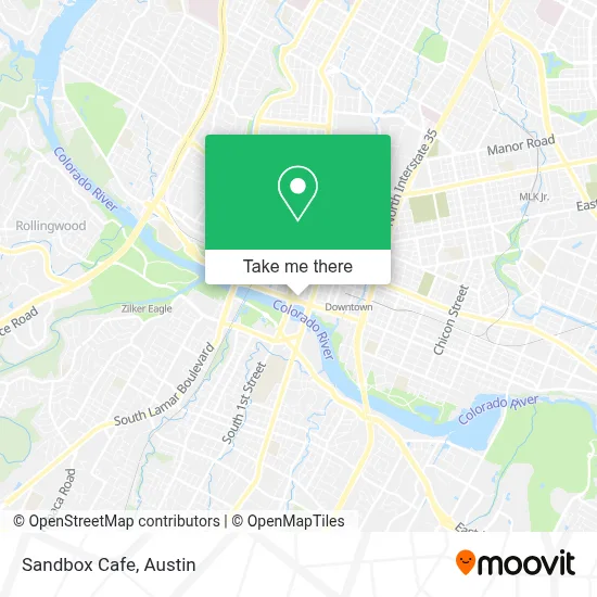 Sandbox Cafe map
