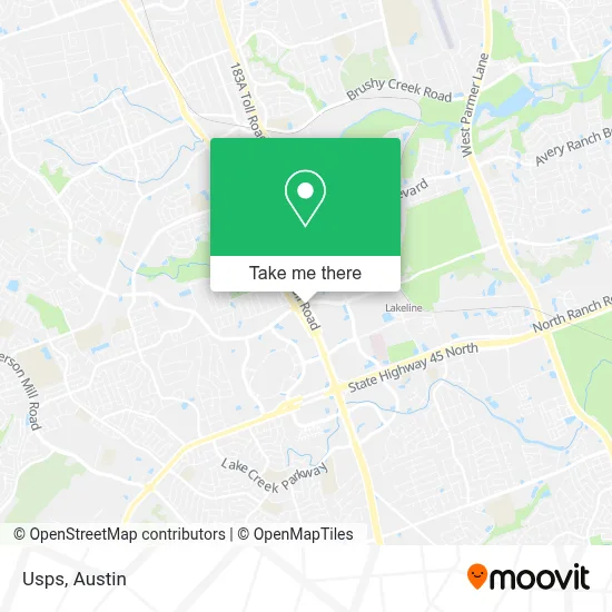 Usps map