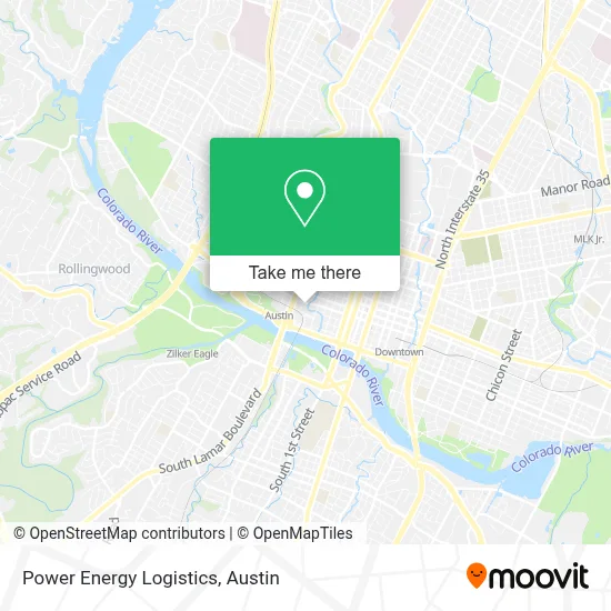 Power Energy Logistics map