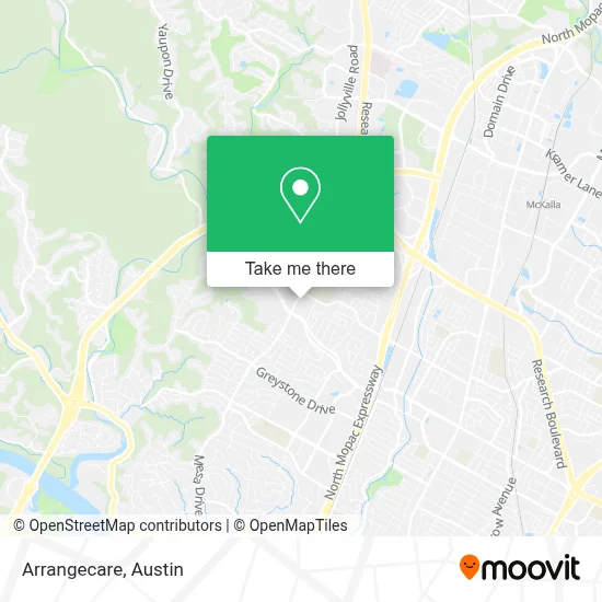 Arrangecare map