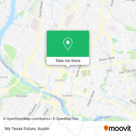 My Texas Future map