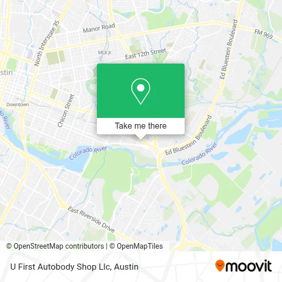 U First Autobody Shop Llc map