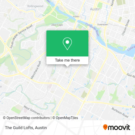The Guild Lofts map