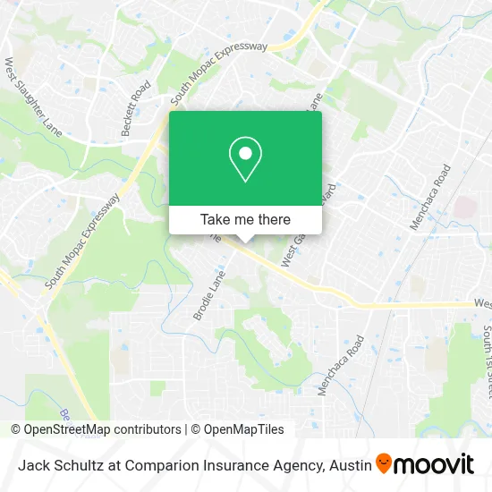 Jack Schultz at Comparion Insurance Agency map