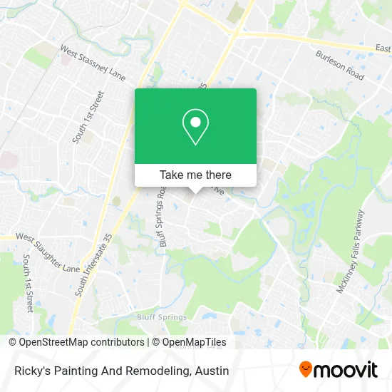 Mapa de Ricky's Painting And Remodeling