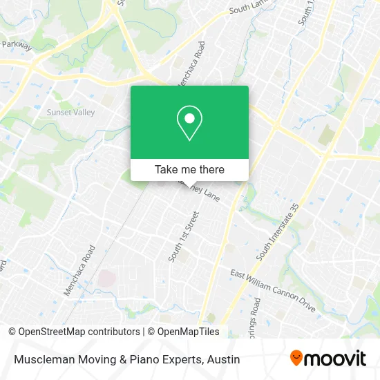 Muscleman Moving & Piano Experts map