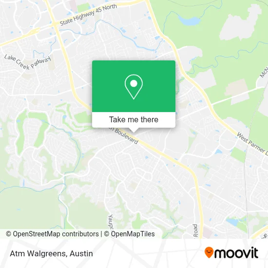 Atm Walgreens map