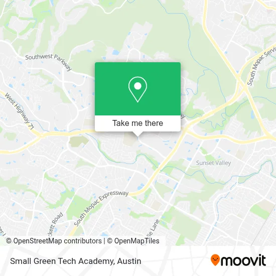 Small Green Tech Academy map