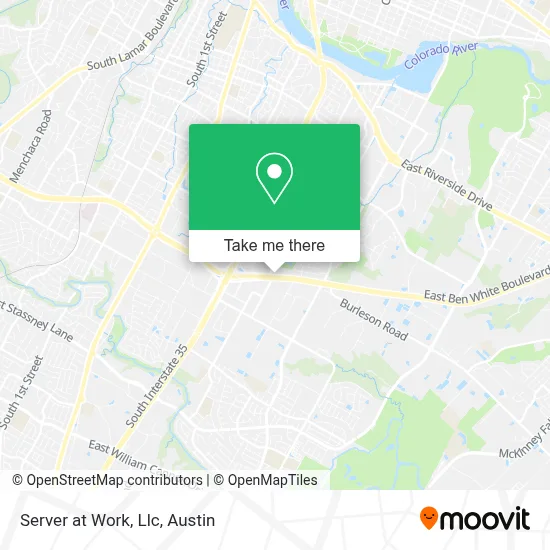 Server at Work, Llc map