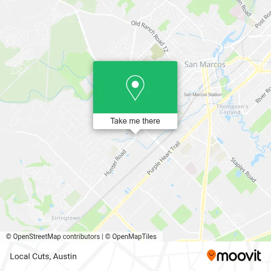 Local Cuts map
