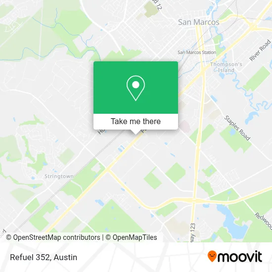 Refuel 352 map