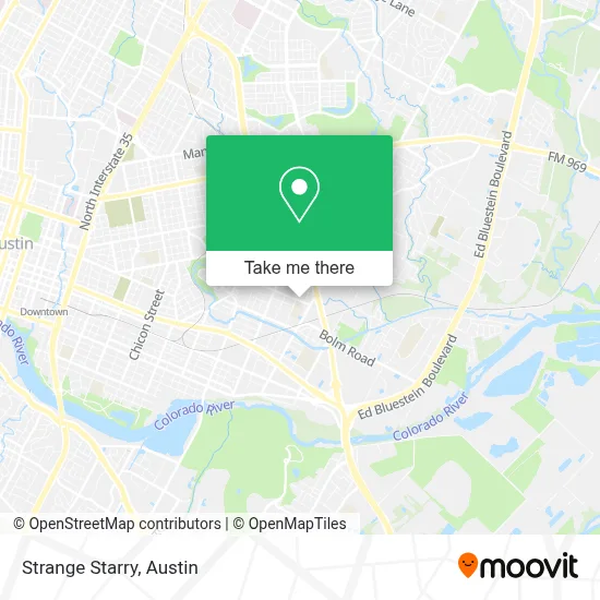 Strange Starry map