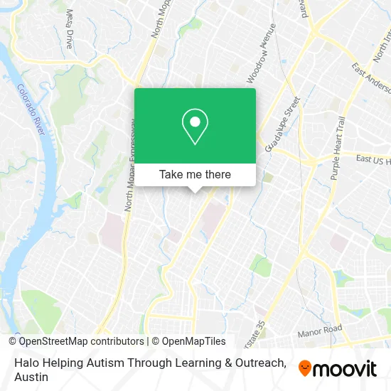 Halo Helping Autism Through Learning & Outreach map