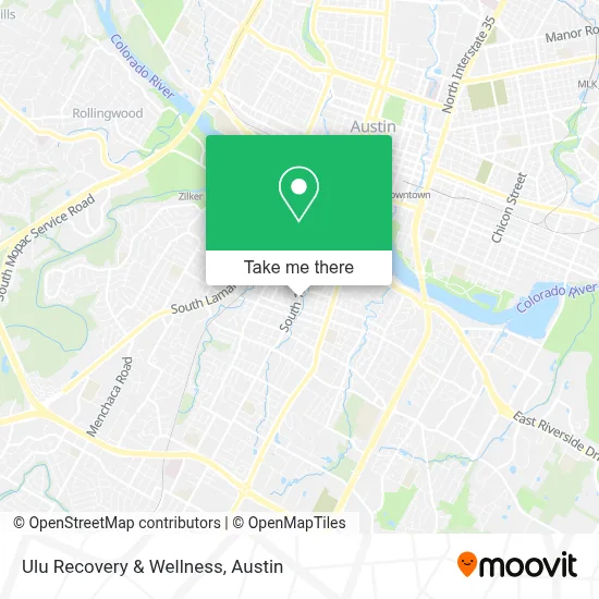 Ulu Recovery & Wellness map
