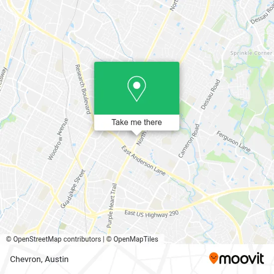 Chevron map