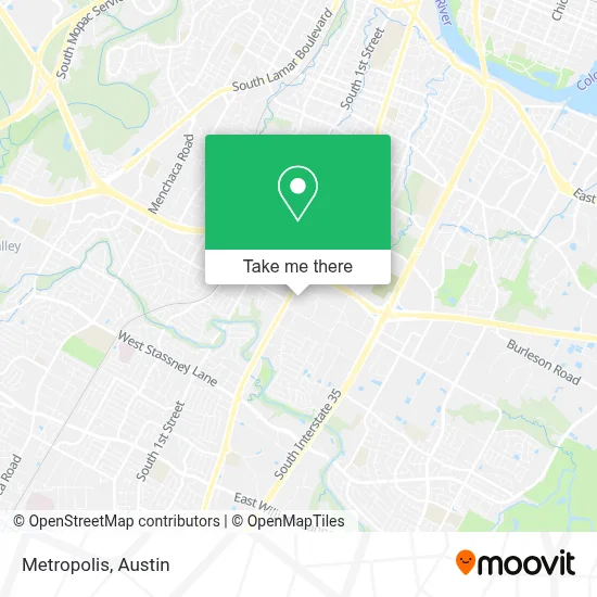 Metropolis map