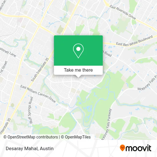 Desaray Mahal map