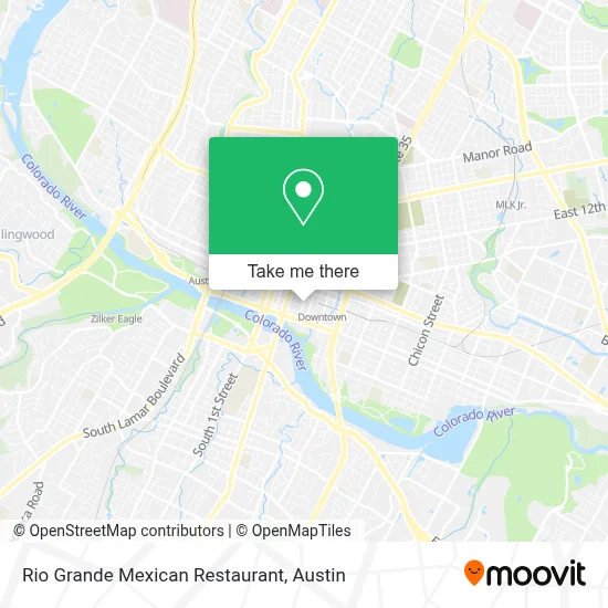Rio Grande Mexican Restaurant map