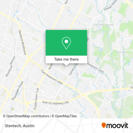 Stentech map