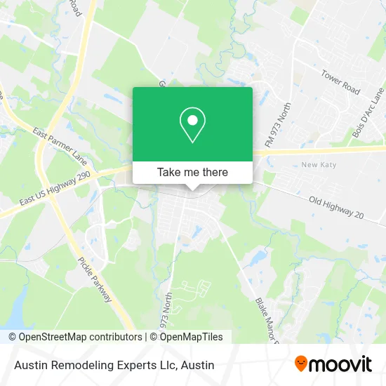 Austin Remodeling Experts Llc map