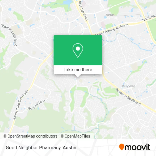 Good Neighbor Pharmacy map