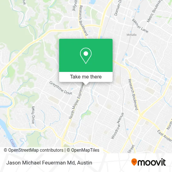 Jason Michael Feuerman Md map