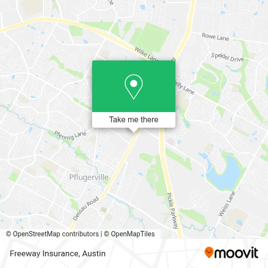 Freeway Insurance map